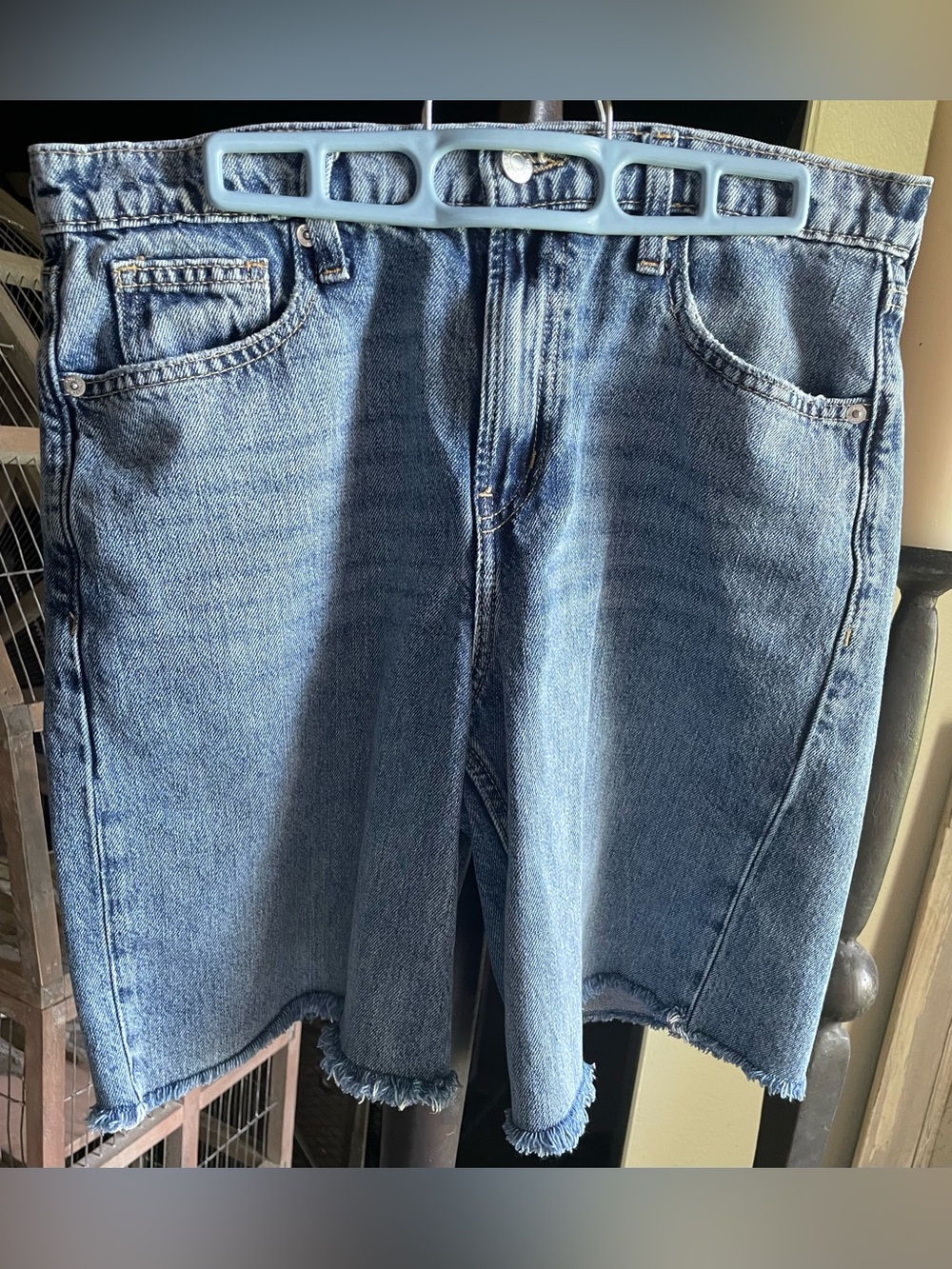 Gap Denim Cutoff Shorts 9” inseam